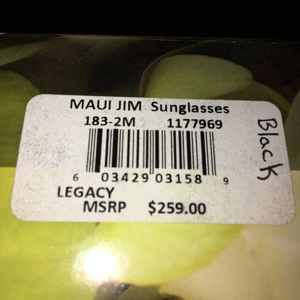 Maui Jim Legacy Sunglasses
